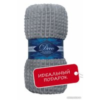 Плед Tex Republic Deco Кубики Фланель 200x220 93325 (серый)