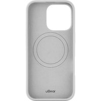 Чехол для телефона uBear Touch Mag Case для Apple iPhone 16 Pro (светло-серый)