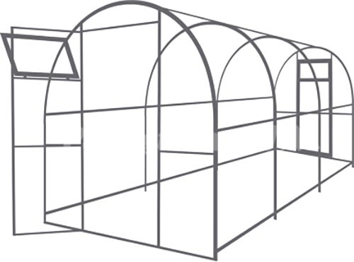 

Каркас теплицы Садовод Двушка (4м)