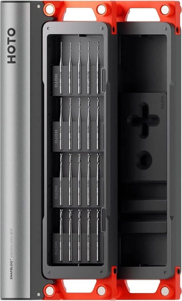 

Электроотвертка HOTO SNAPBLOQ Electric Mini Drill Set (с АКБ, кейс)