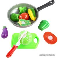 Набор игрушечных продуктов Mary Poppins Учимся готовить Овощи на сковороде 453045