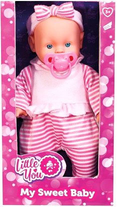 Пупс Little you Пупс Малютка с соской