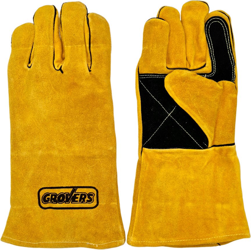 Спилковые перчатки Grovers S-50-YBD