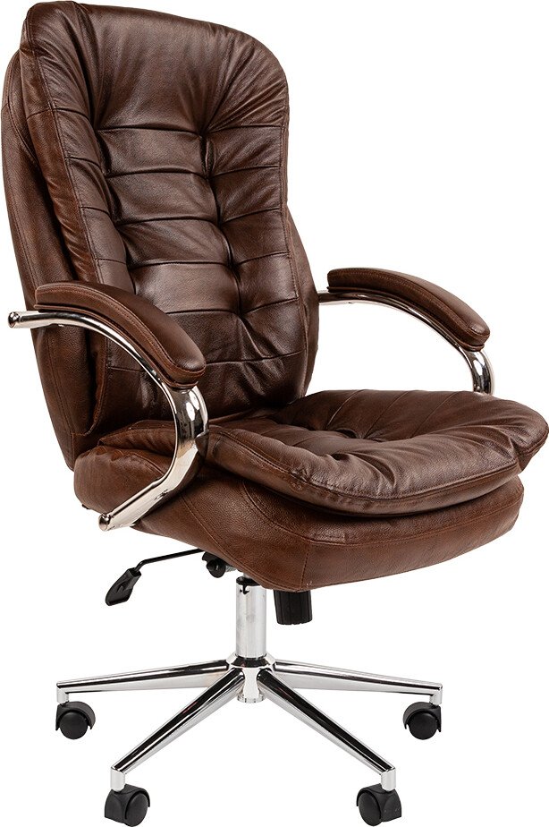 

Офисное кресло CHAIRMAN 795 N (кожа, темно-коричневый)