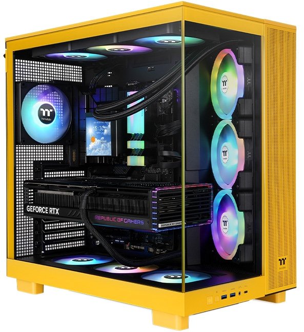 

Корпус Thermaltake View 380 XL TG ARGB Bumblebee CA-11E-00M4WN-00
