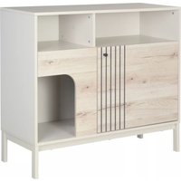 Комод Signal FROST K3 (дуб альпийский/белый)