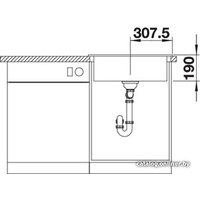 Кухонная мойка Blanco Palona 6 (базальт) 524737