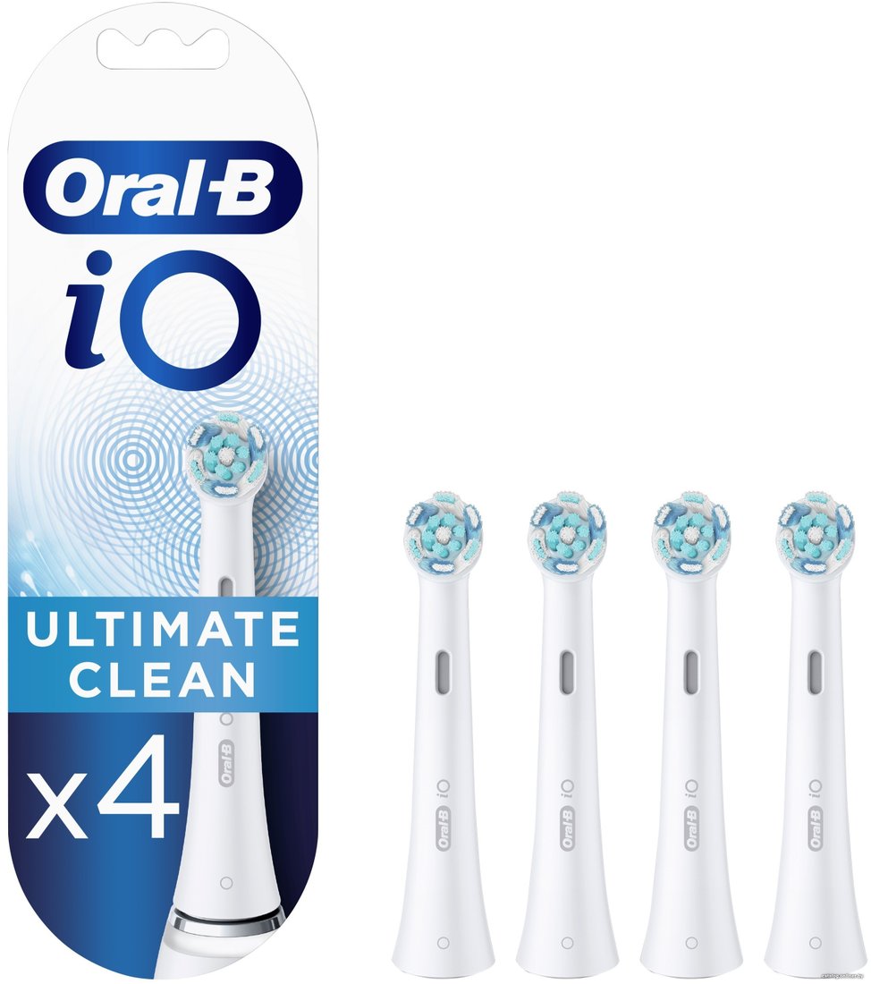 Сменная насадка Oral-B iO Ultimate Clean (4 шт, белый)