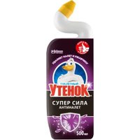 Средство для унитаза Туалетный Утенок Супер сила Антиналет (500 мл)