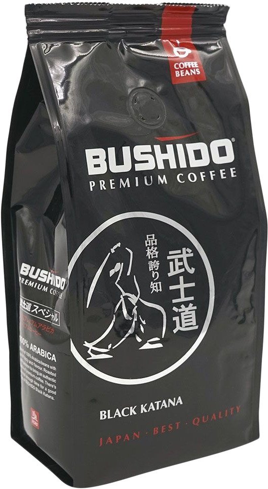 

Кофе BUSHIDO Black Katana зерновой 227 г