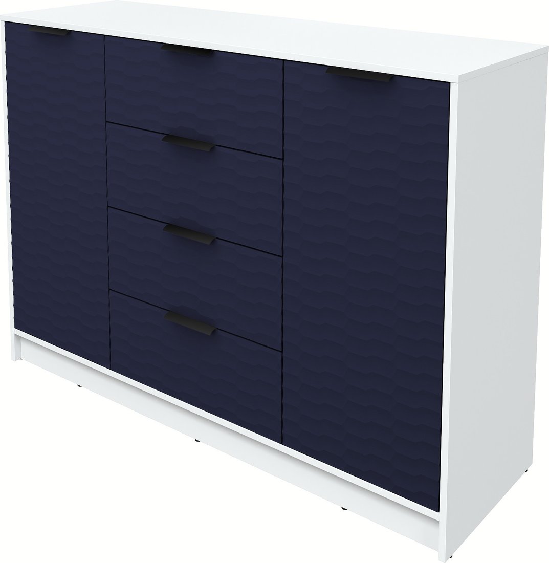 

Тумба Интерлиния Концепт Зодиак КТ-Т140 (белый платинум/индиго)