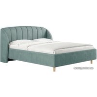 Кровать Сонум Valencia 160x200 (замша мятный)