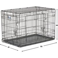 Клетка Midwest Contour для собак 2 двери 836DD (93x59x62см)