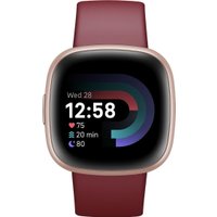 Умные часы Fitbit Versa 4 (бордовый/золотистый алюминий)