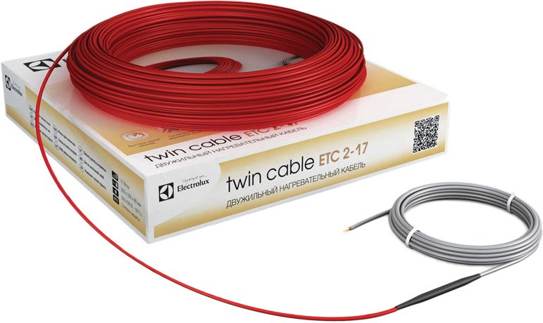 

Нагревательный кабель Electrolux Twin Cable ETC 2-17-2000