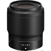 Объектив Nikon NIKKOR Z 50mm f/1.8 S