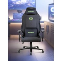 Игровое (геймерское) кресло Brave Grizzly (черно-зеленый)