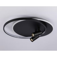 Припотолочная люстра Ambrella light FL51393/1+2 BK