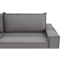 Угловой диван Mio Tesoro Дюссельдорф 293 1.5ек-1.5пф (1174 Savanna Plus Ash)