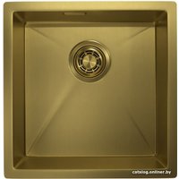Кухонная мойка Granula GR-4445U (золото сатин)