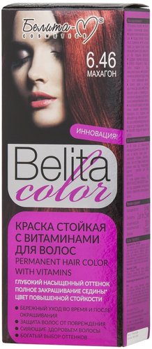 Крем-краска для волос Белита-М Belita Color 6.46 махагон