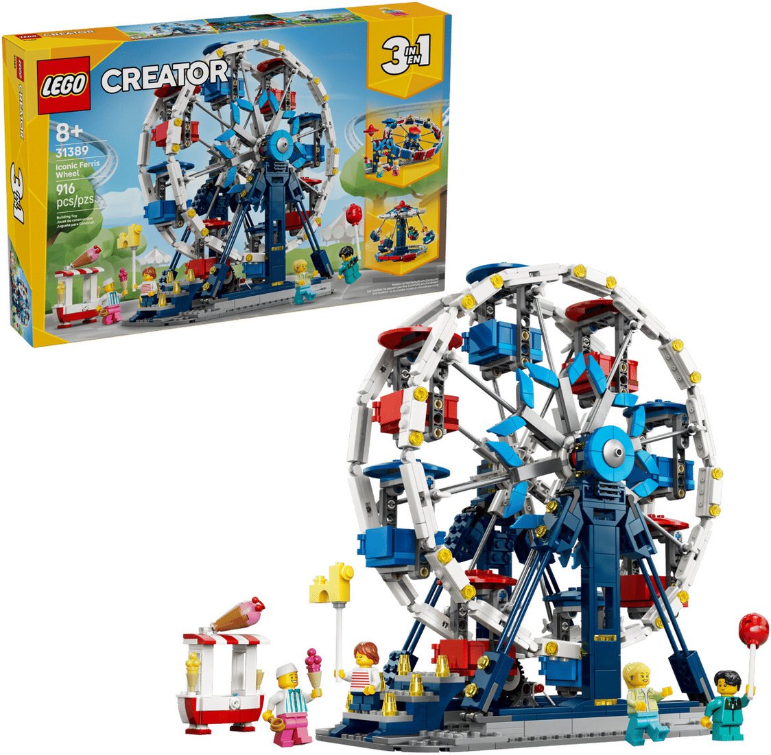 

Конструктор LEGO Creator 3 в 1 Знаменитое колесо обозрения