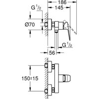 Смеситель Grohe Grohe-Cubeo 1018240000