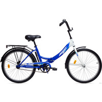 Велосипед AIST Smart 24 1.0 (синий/белый, 2017)