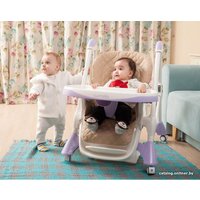 Высокий стульчик Carrello Caramel 2018 (серый)