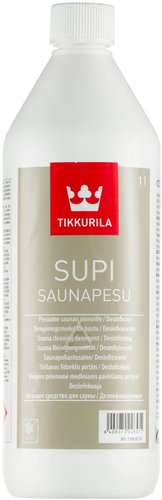 Отбеливатель древесины Tikkurila Supi Saunapesu 1 л