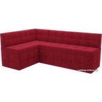 Угловой диван Мебель-АРС Атлантис левый 212x84x135 (кордрой красный)