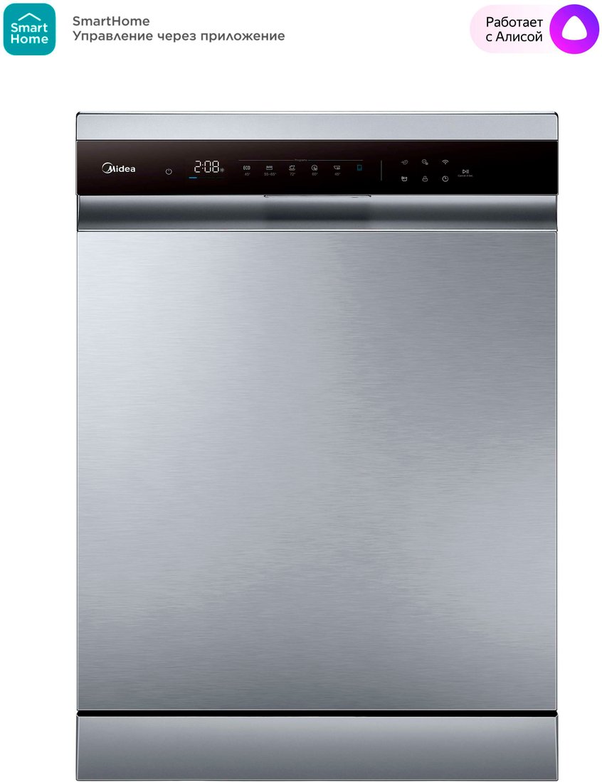 

Отдельностоящая посудомоечная машина Midea MFD60S350Si