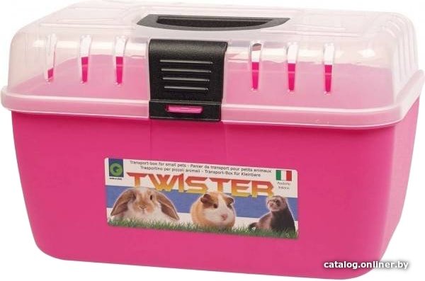 Переноска Georplast Twister 10575 (розовый)
