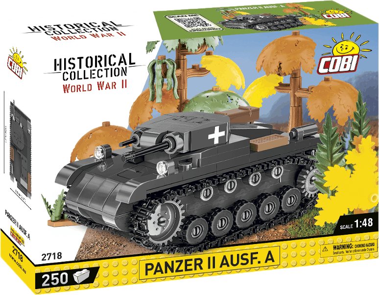 

Конструктор Cobi World War II 2718 Panzer II Ausf. A