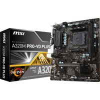 Материнская плата MSI A320M PRO-VD Plus