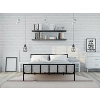 Кровать Askona Остин 160x200 (черный)