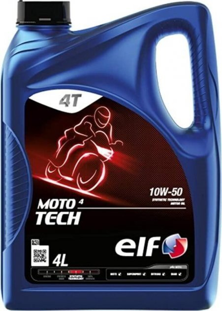 

Моторное масло Elf MOTO 4 TECH 10W-50 4л