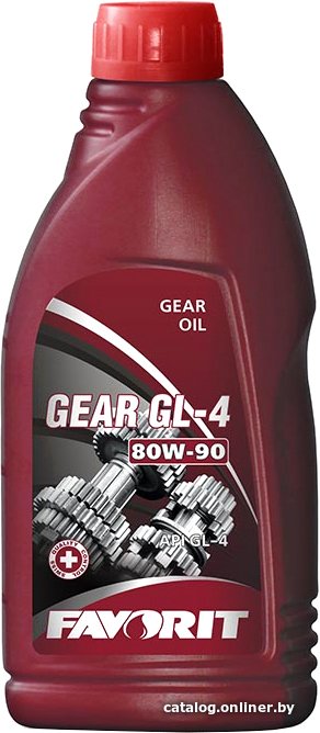 Трансмиссионное масло Favorit Gear 80W-90 GL-4 1л