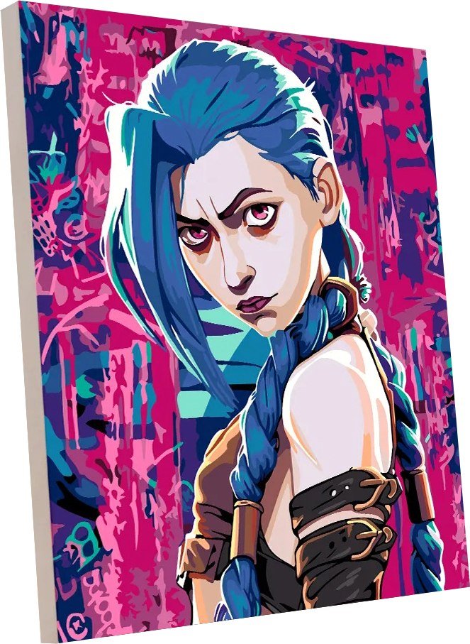 

Картина по номерам PaintLine Аркейн. Джинкс PL-00351