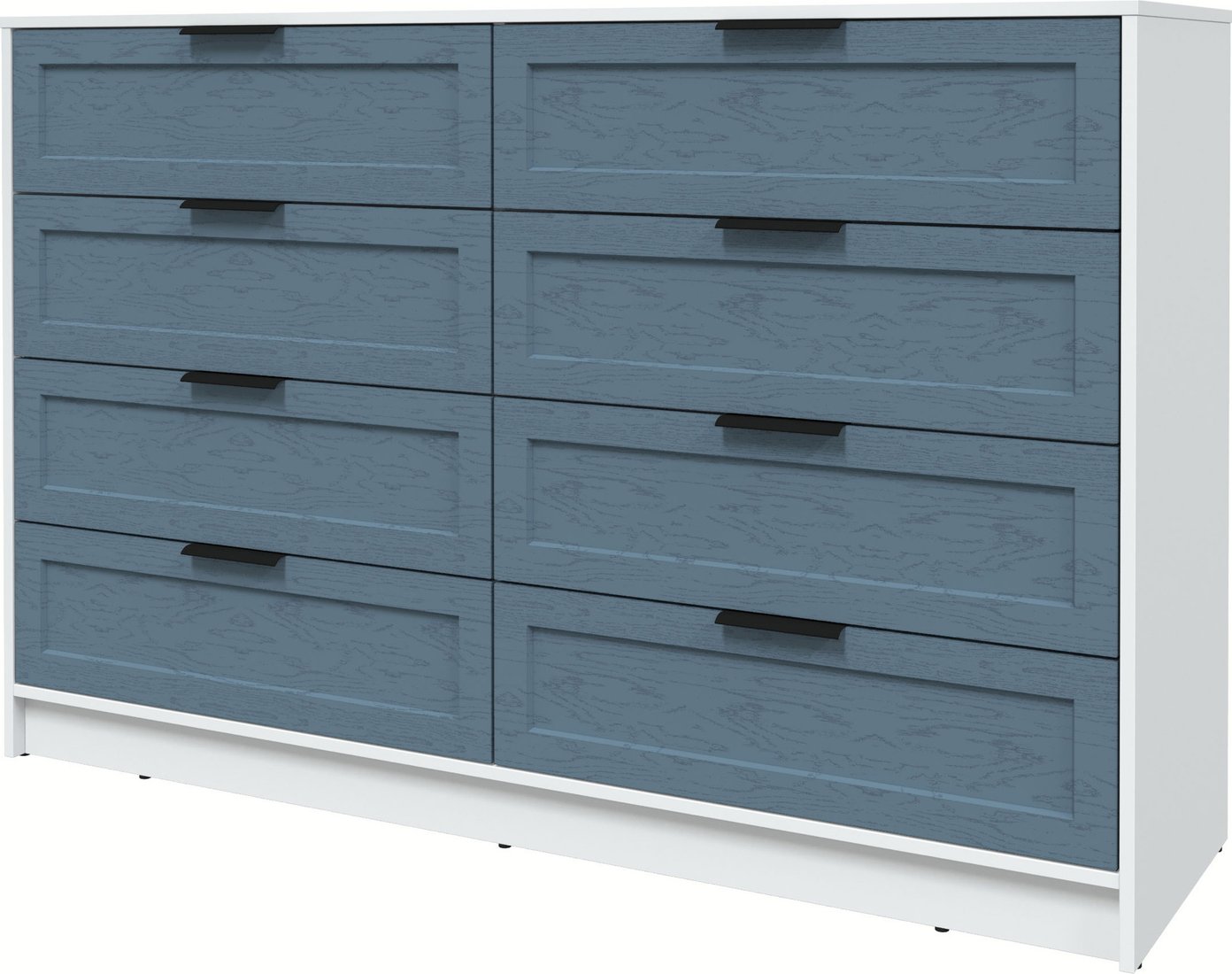 

Комод Интерлиния Концепт Тренд КТ-К157 (белый платинум/дуб лазурный)