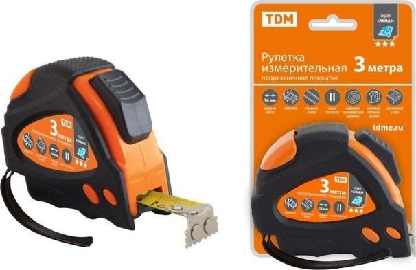 Рулетка TDM Electric SQ1018-0109