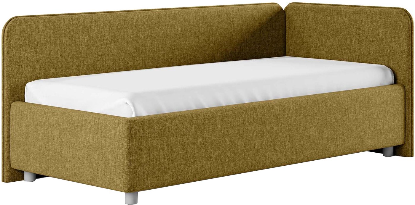 Кровать-тахта Сонум Capri R 90x200 (кашемир горчичный)