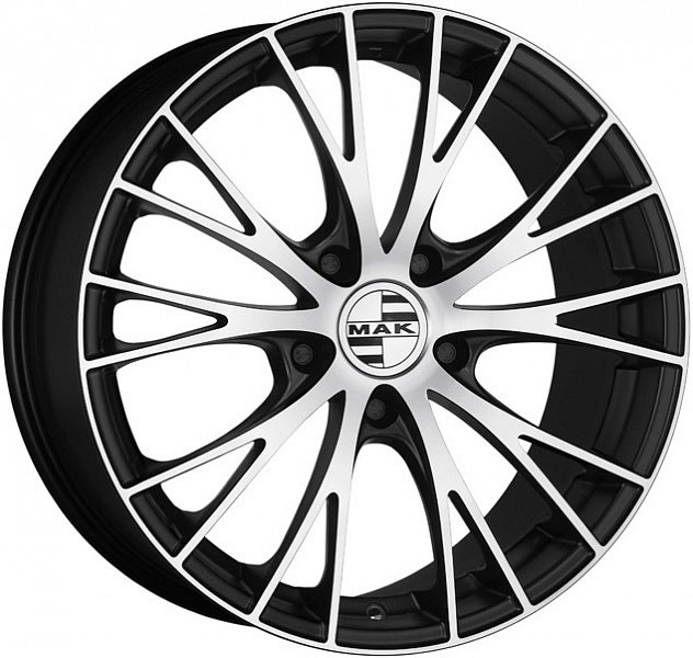 

Литые диски MAK Rennen 19x8.5" 5x112мм DIA 66.45мм ET 21мм Ice Black