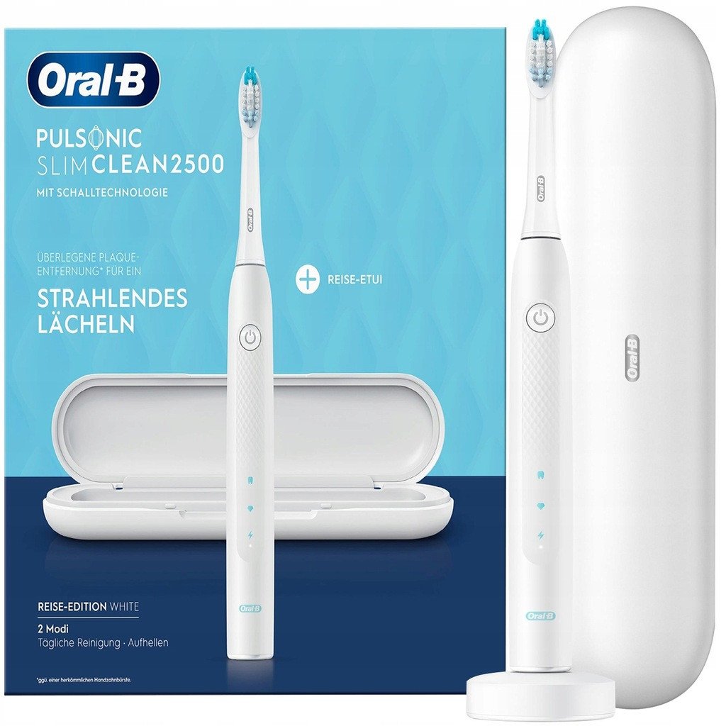 

Электрическая зубная щетка Oral-B Pulsonic Slim Clean 2500 S111.523.2X (белый)