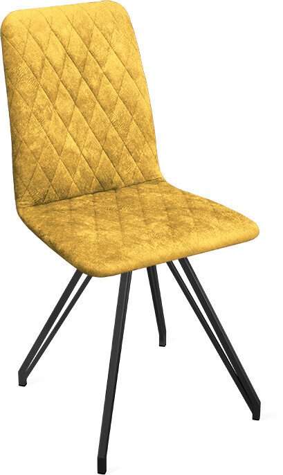 

Стул Трия Стенли К4 (черный муар/микровелюр Wellmart Yellow)