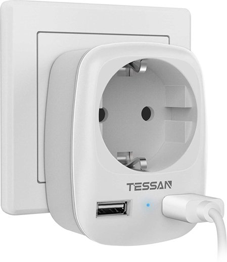 

Сетевой фильтр Tessan TS-611-DE (серый)