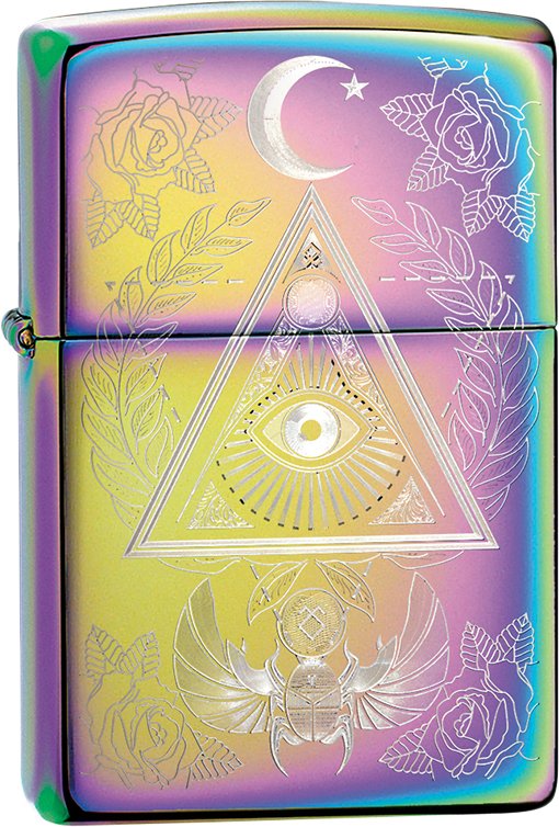 

Зажигалка Zippo Multi Color Eye of Providence Design 49061