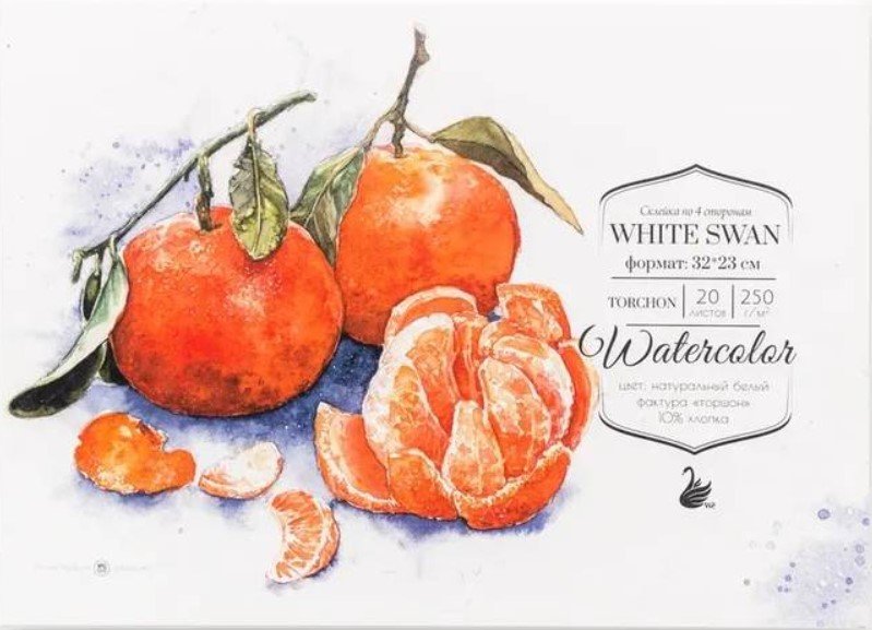 

Альбом для рисования Малевичъ White Swan 401444 (20 л)