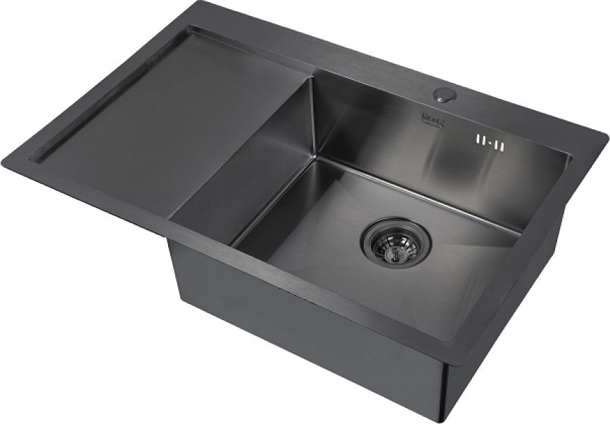

Кухонная мойка ZorG PVD-7851-R (графит)