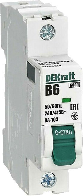 

Выключатель автоматический DEKraft 12205DEK
